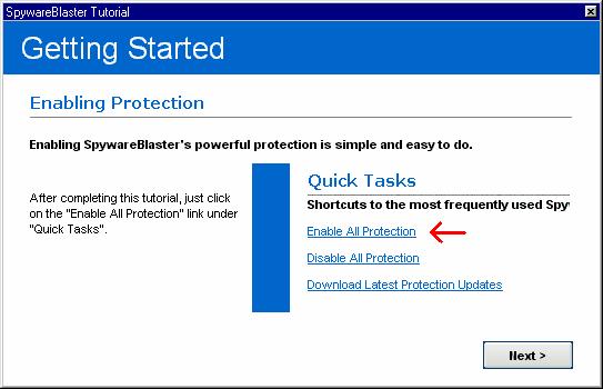 SpywareBlaster 3.2