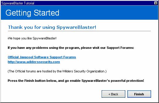 SpywareBlater 3.2