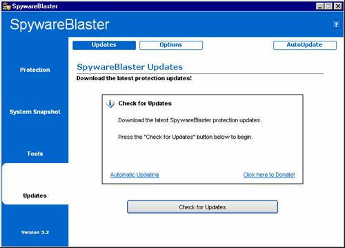 SpywareBlaster 3.2
