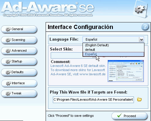 Cambiar Ad-Aware SE a idioma Espa�ol